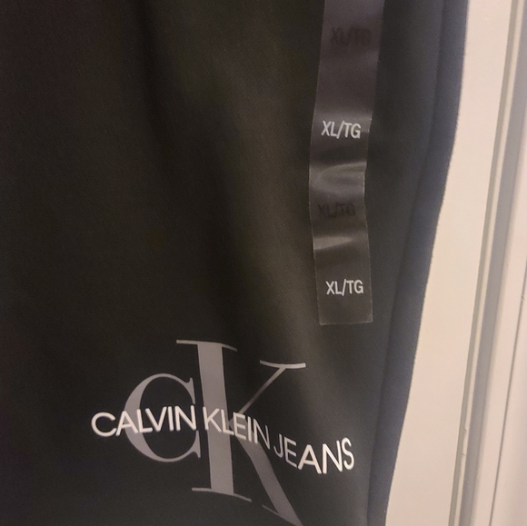 Calvin Klein Sweat Men Shorts, Black, Sz XL (Ts-E4) - Picture 2 of 6